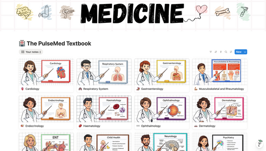PulseMed - Medical Notes For Notion